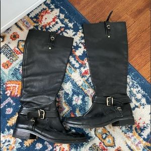 Vince Camuto Leather riding boots
